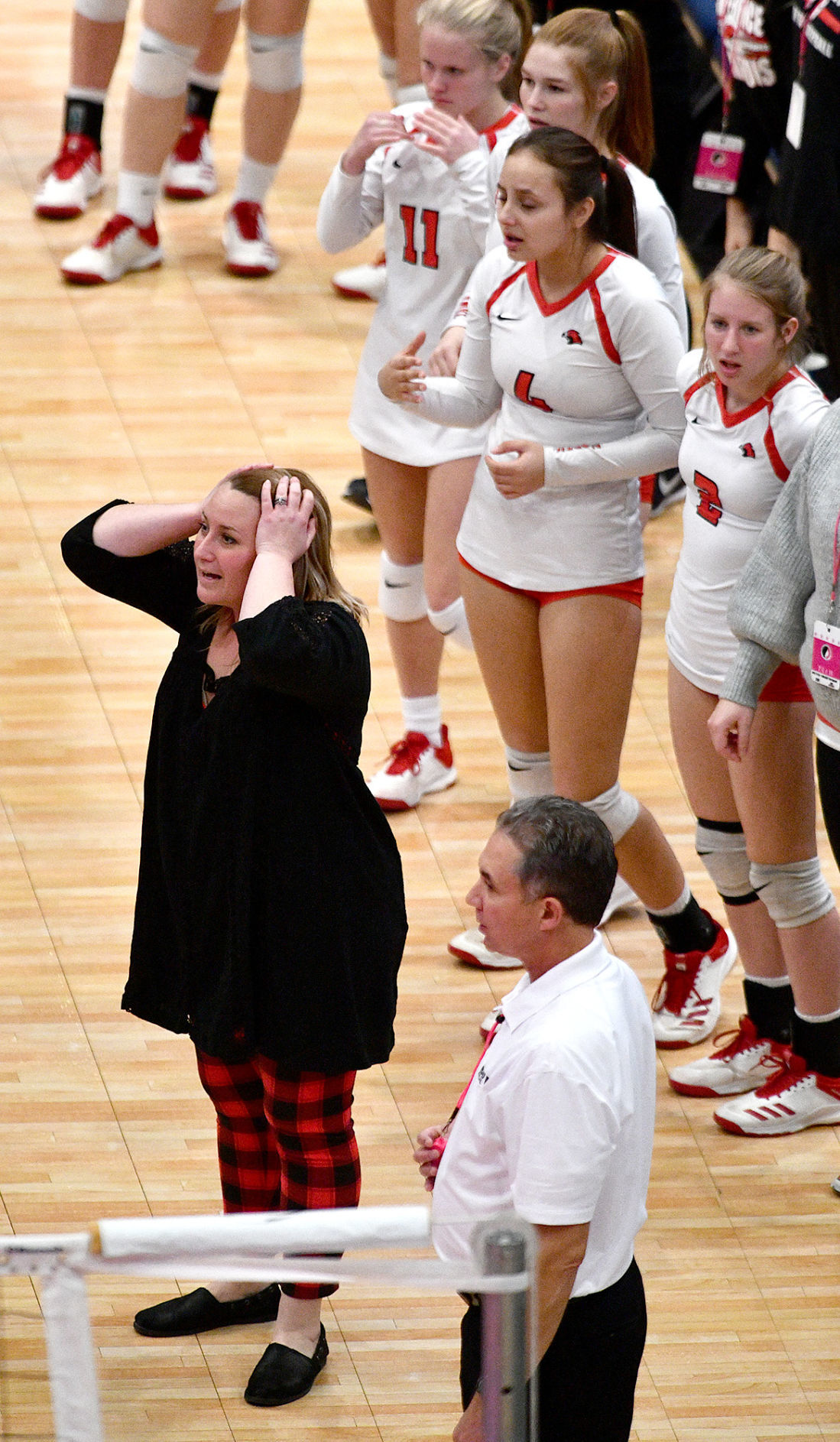 North Tama vs Sidney state volleyball